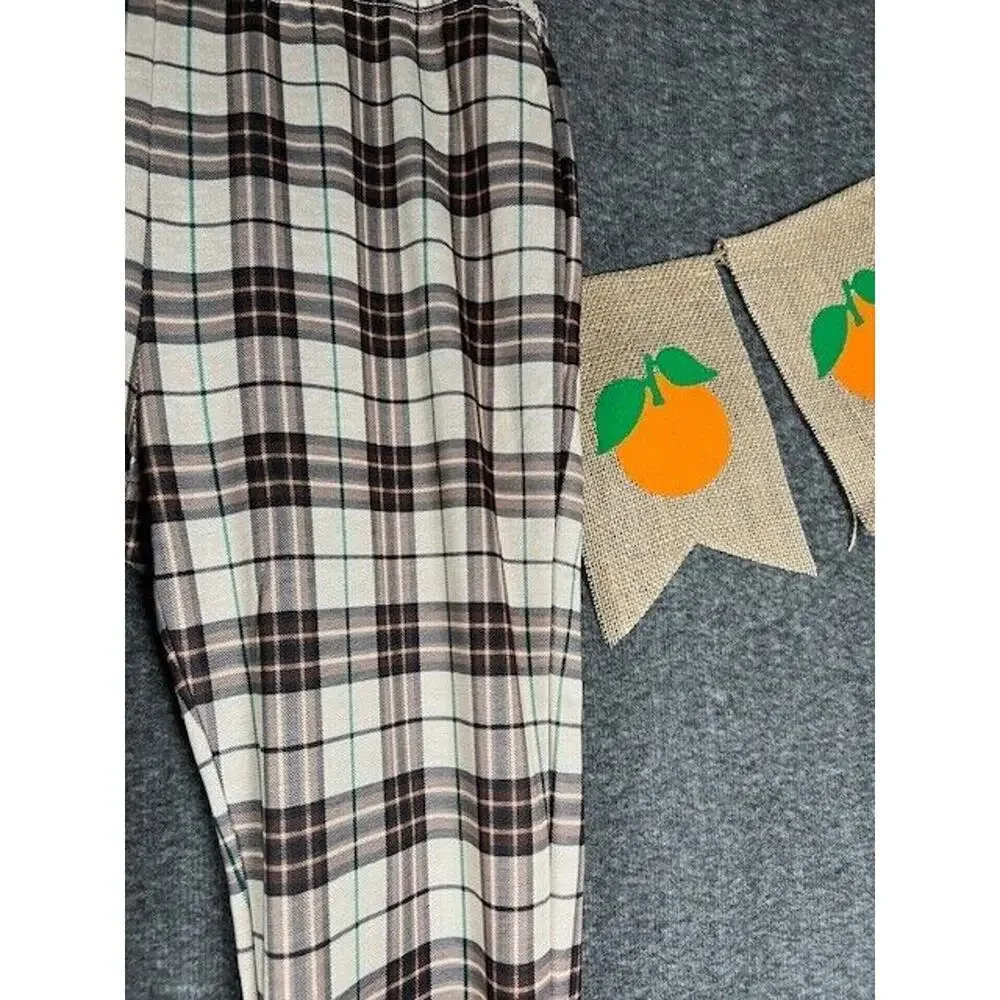 Listicle Large Womens Plaid Dress Pants - Picture 3 of 8